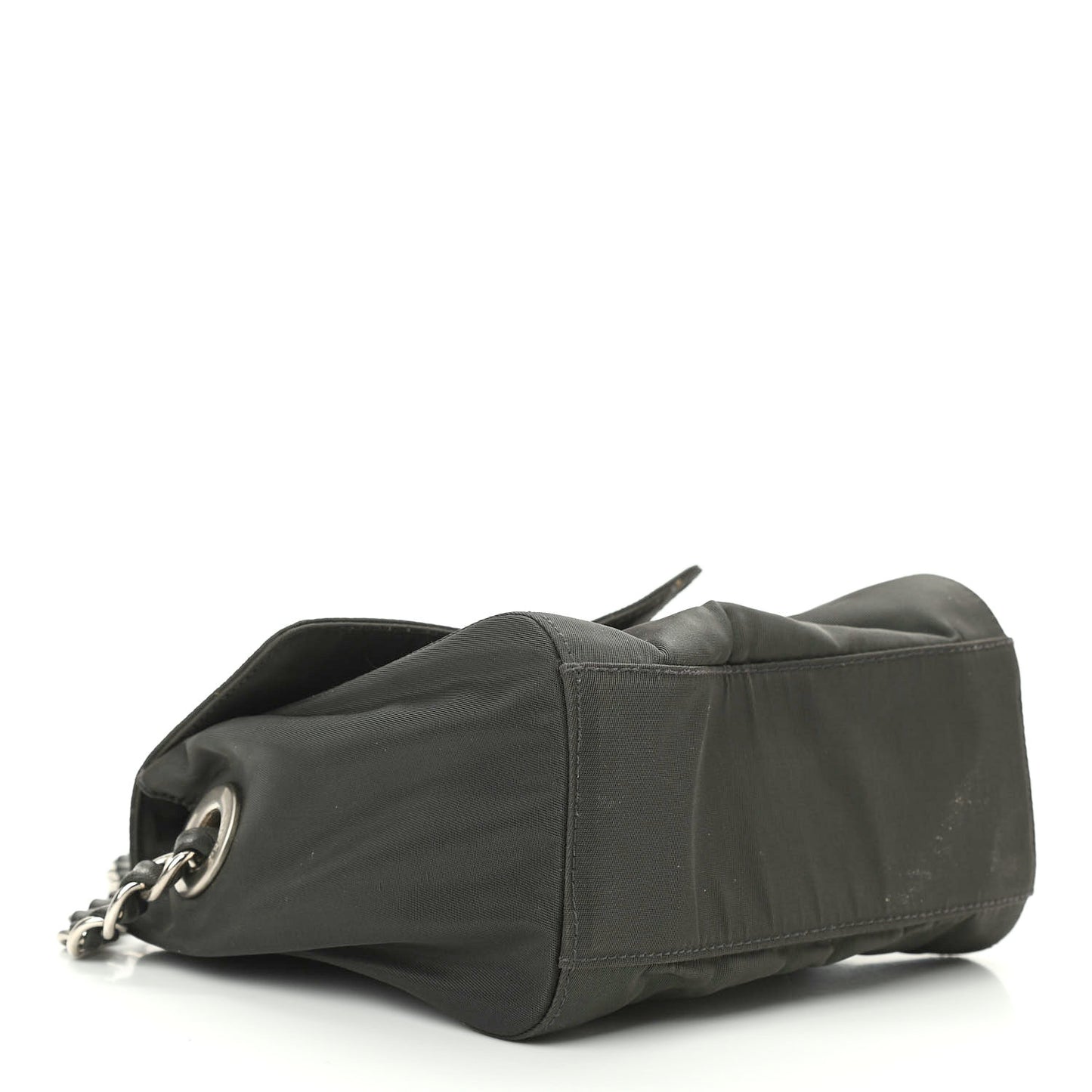 Nylon Messenger Bag Green