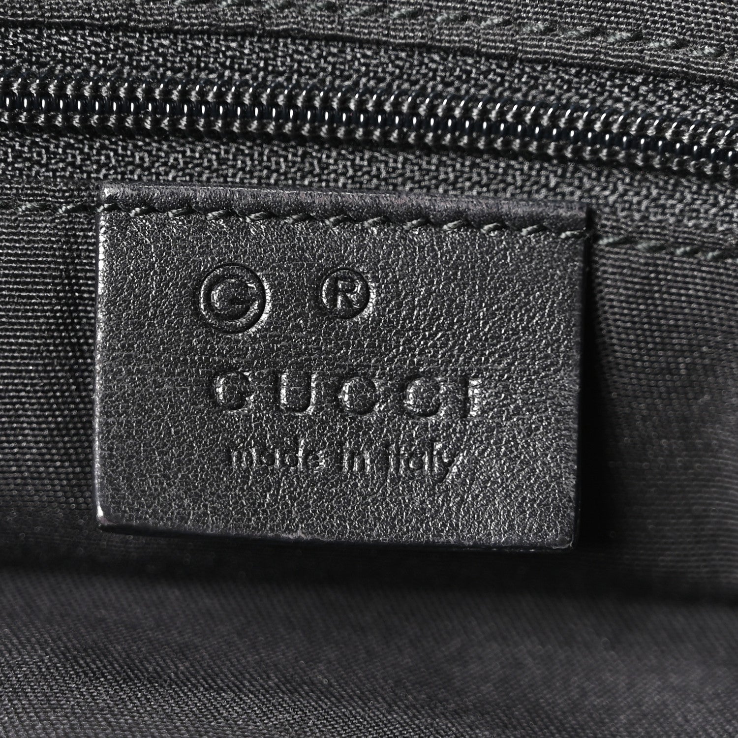 Gucci Guccissima Large GG Charm Convertible Dome Satchel Black 6 of 10