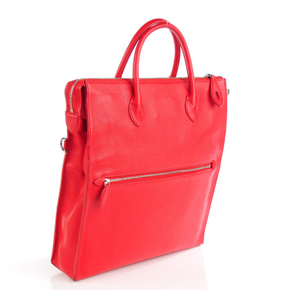 Louis Vuitton Calfskin Mobil Tote Carmine 4 of 20