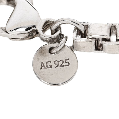 Tiffany Sterling Silver 4mm Venetian Link Bracelet 4 of 4