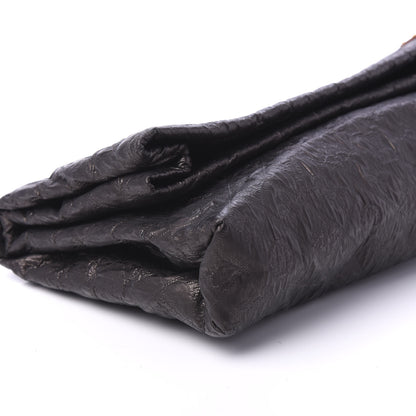 Louis Vuitton Jacquard Quilted Monogram Limelight Clutch GM Black 6 of 10