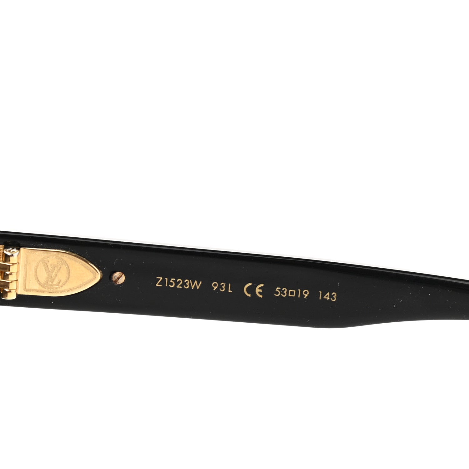 Louis Vuitton Acetate My Monogram Square Sunglasses Z1523E Black 5 of 8