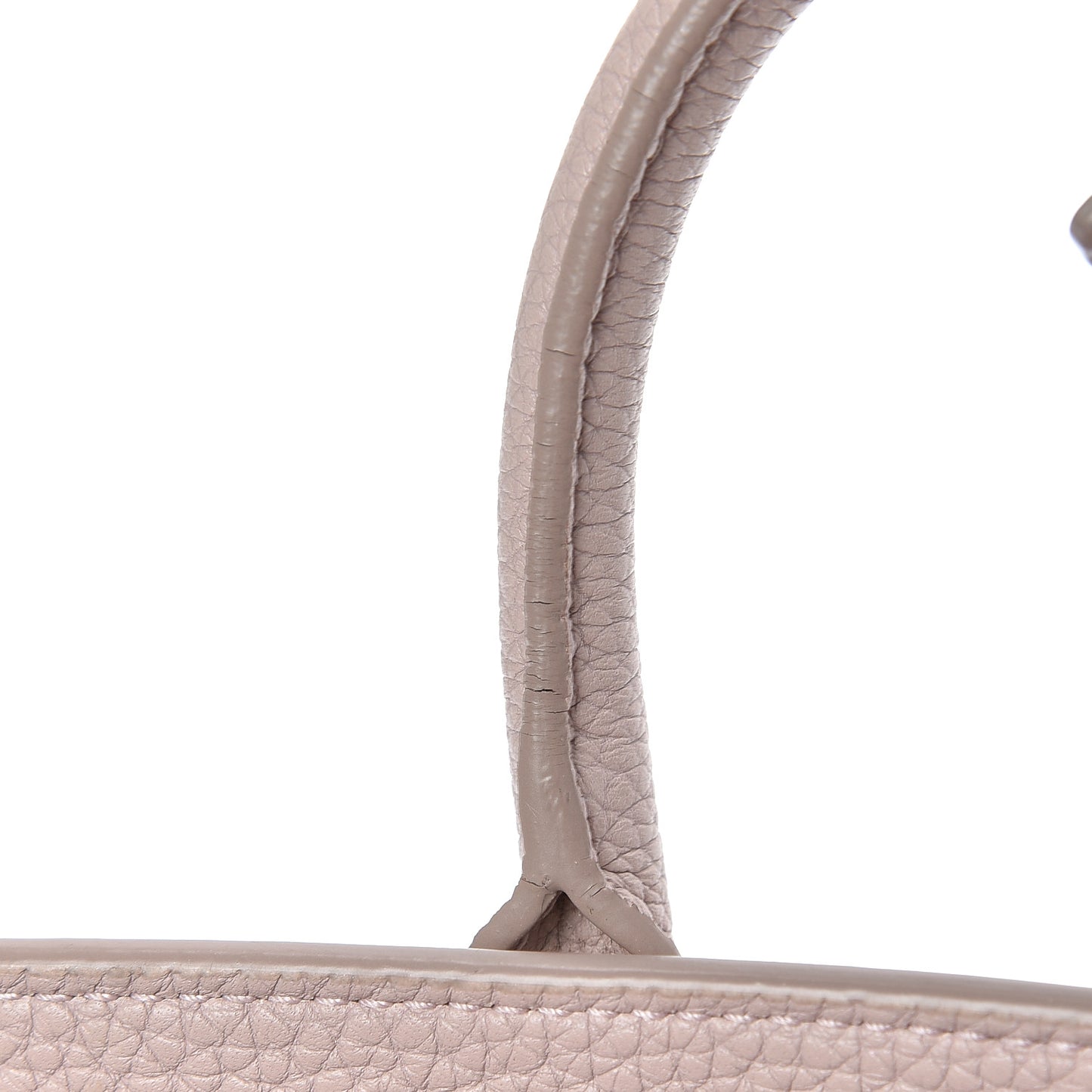 Grained Calfskin Nano Sac De Jour Souple Nude
