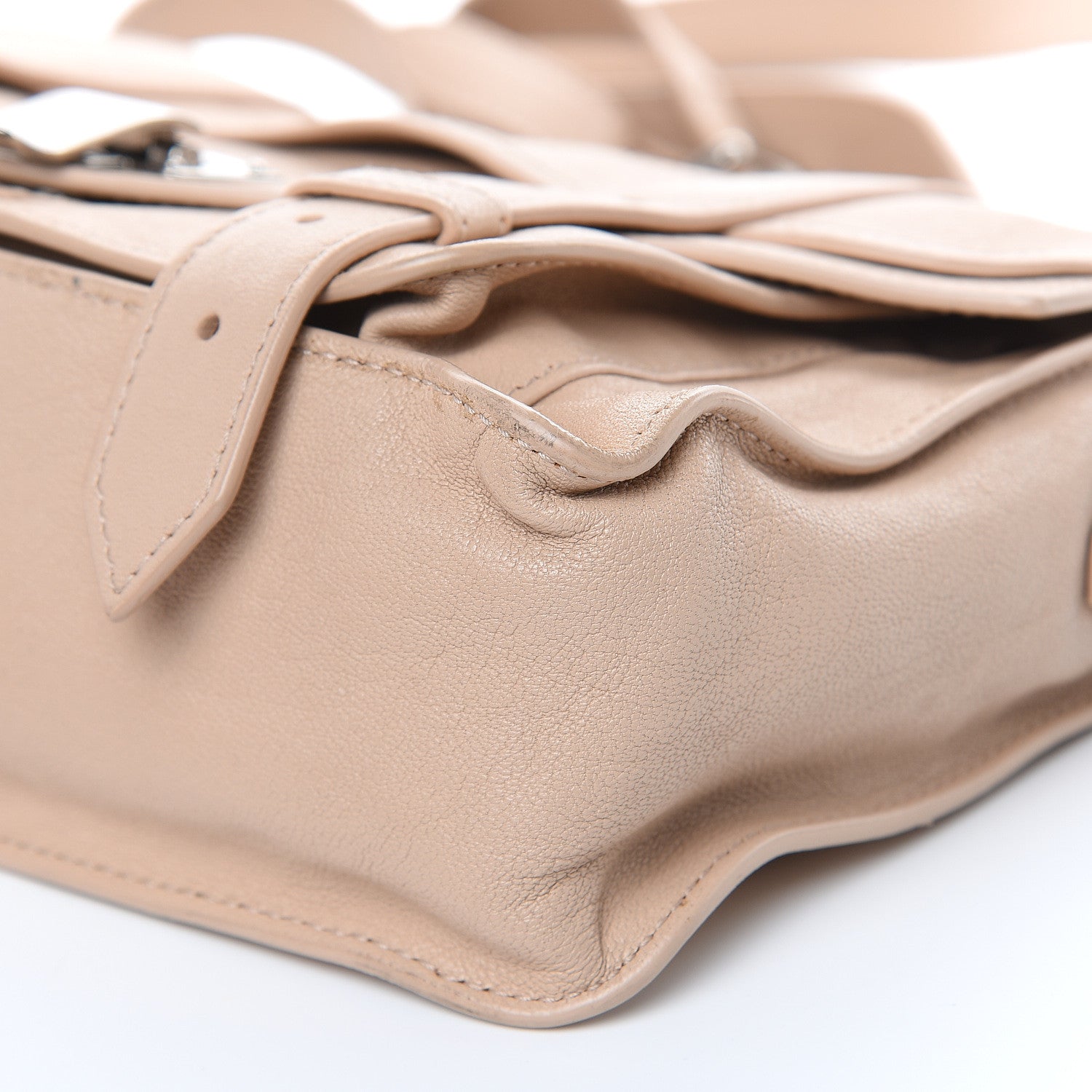 Proenza Schouler Lambskin Tiny PS1 Satchel Nude 10 of 18