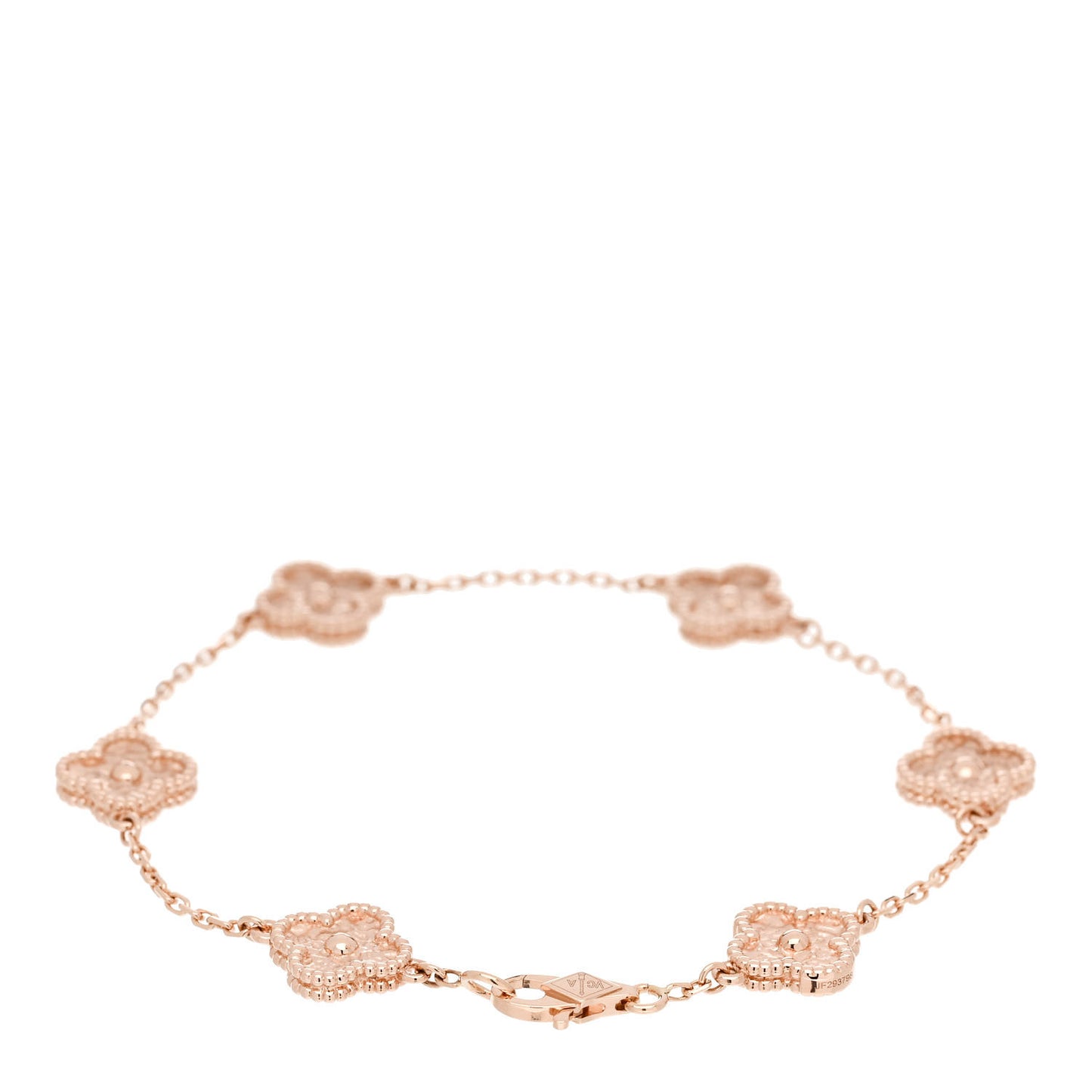 18K Rose Gold 6 Motifs Sweet Alhambra Bracelet