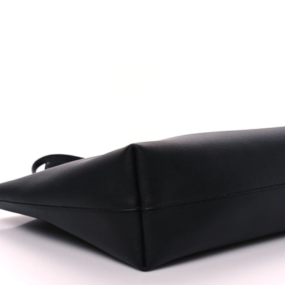 Saint Laurent Calfskin Large Shopping Tote Black 9 of 12