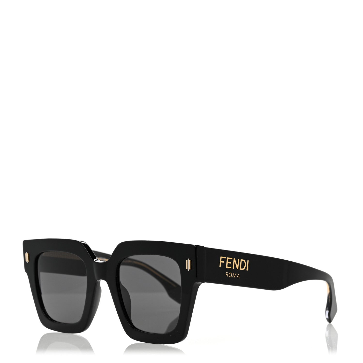Fendi Acetate Fendi Roma Sunglasses FF 0457/G/S Black 1 of 8
