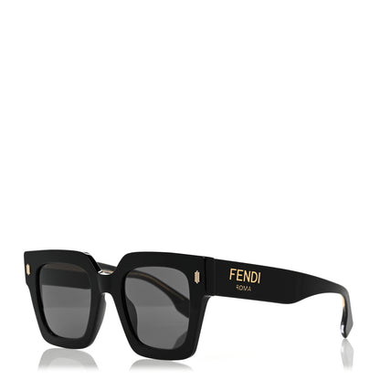 Fendi Acetate Fendi Roma Sunglasses FF 0457/G/S Black 1 of 8
