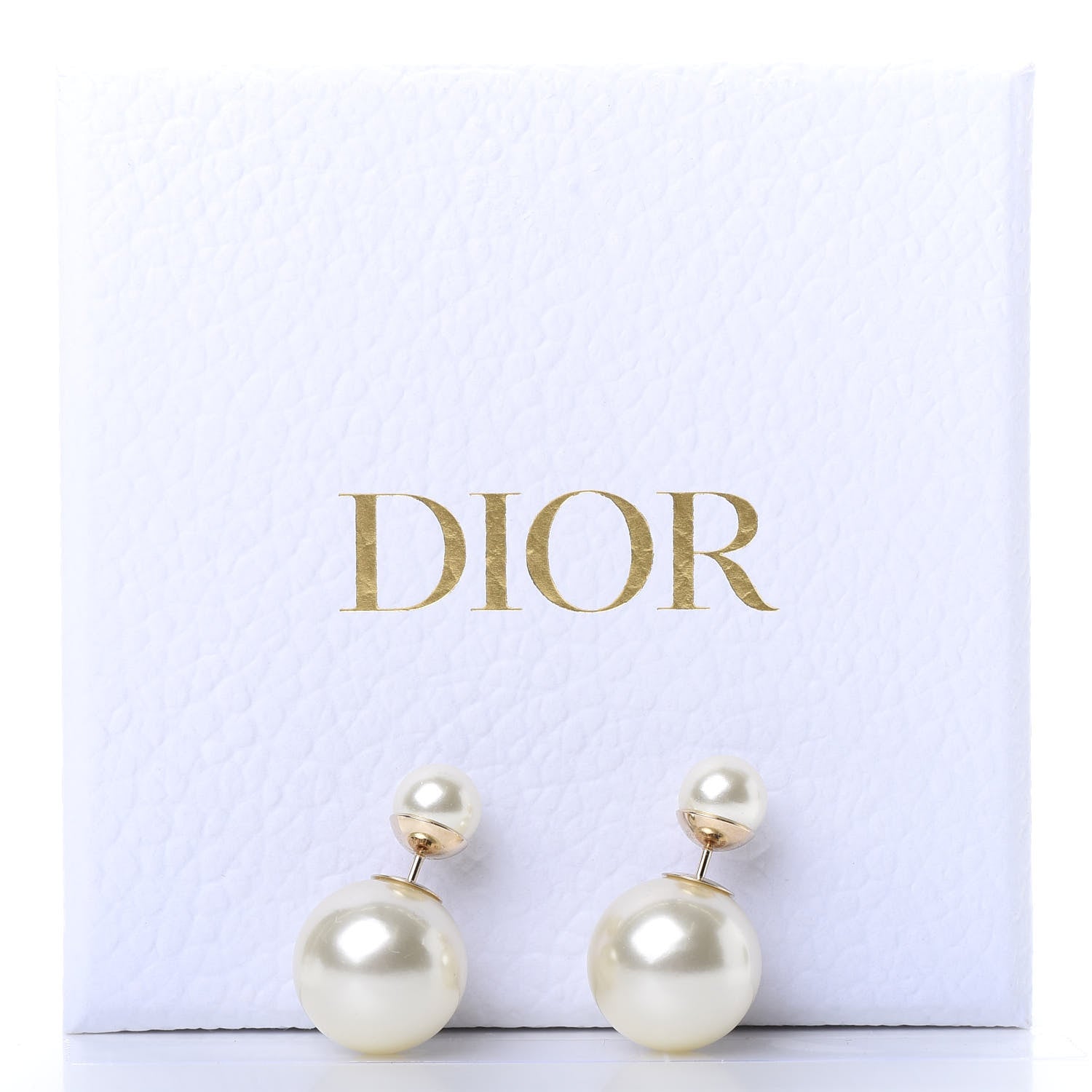Christian Dior Pearl Mise En Dior Tribal Earrings 5 of 5