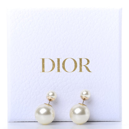 Christian Dior Pearl Mise En Dior Tribal Earrings 5 of 5