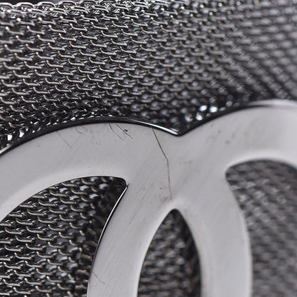 Chanel Metal Mesh CC Bracelet Ruthenium 4 of 5