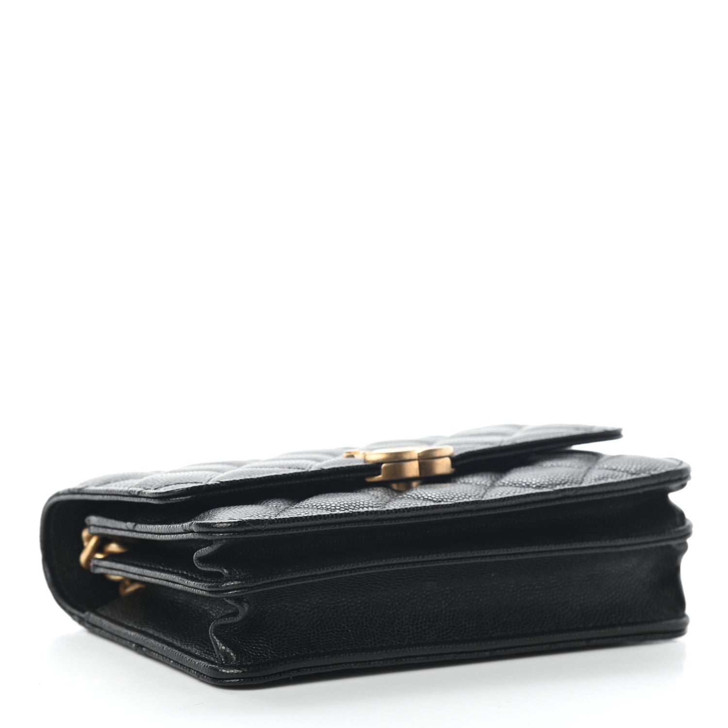 Chanel Caviar Quilted Mini Bracelet On Chain Wallet On Chain WOC Black 3 of 8