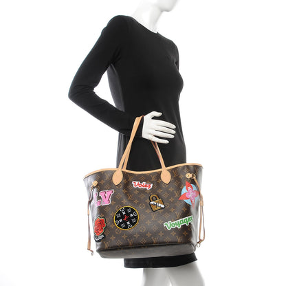 Louis Vuitton Monogram Stories Neverfull MM 2 of 9