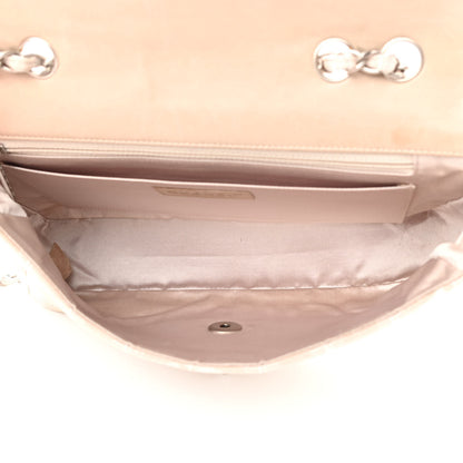 Chanel Nylon Medium Travel Flap Light Beige 5 of 13
