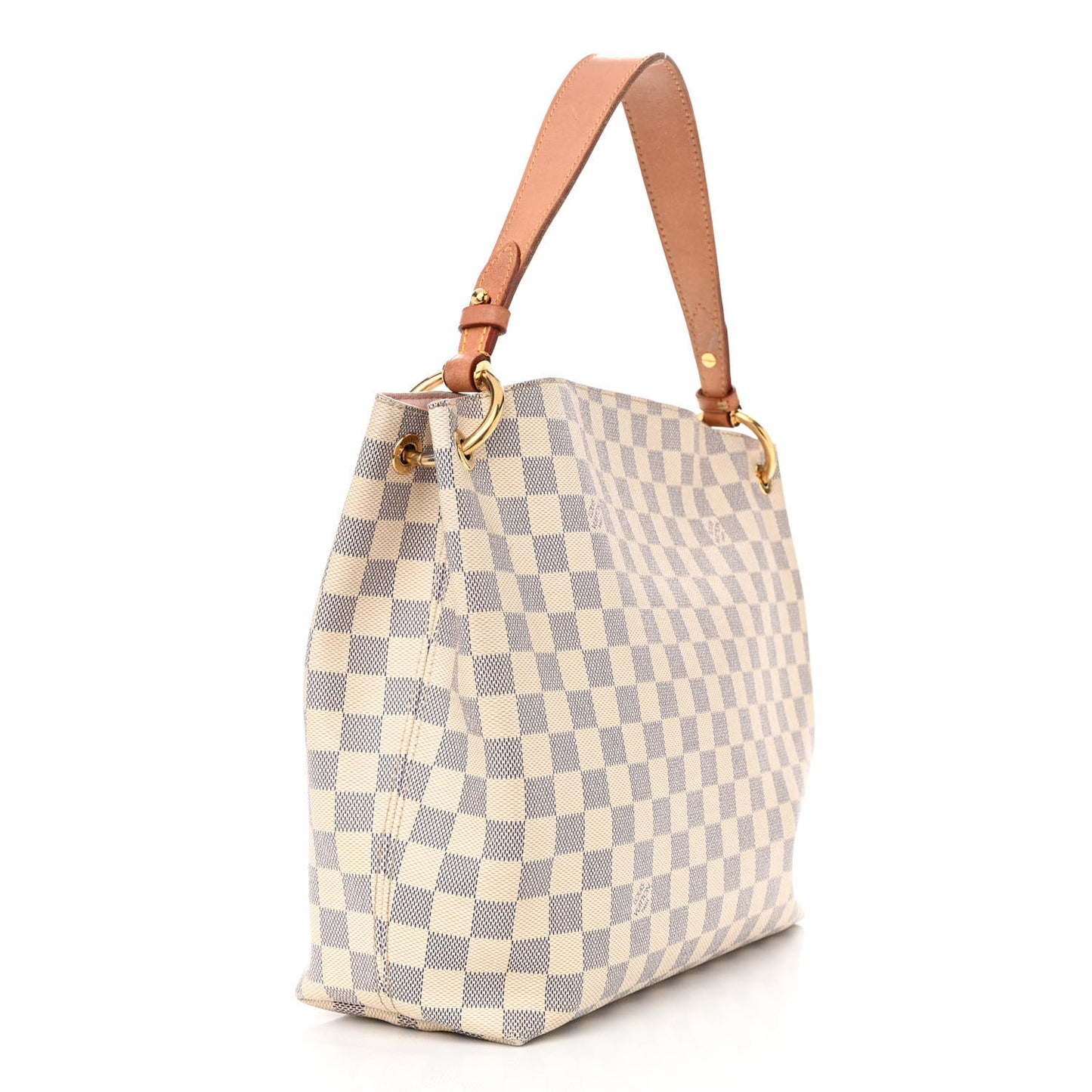 Damier Azur Graceful PM Rose Ballerine