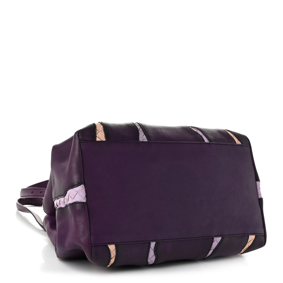 Nappa Intrecciato Medium Glimmer Tote Monalisa
