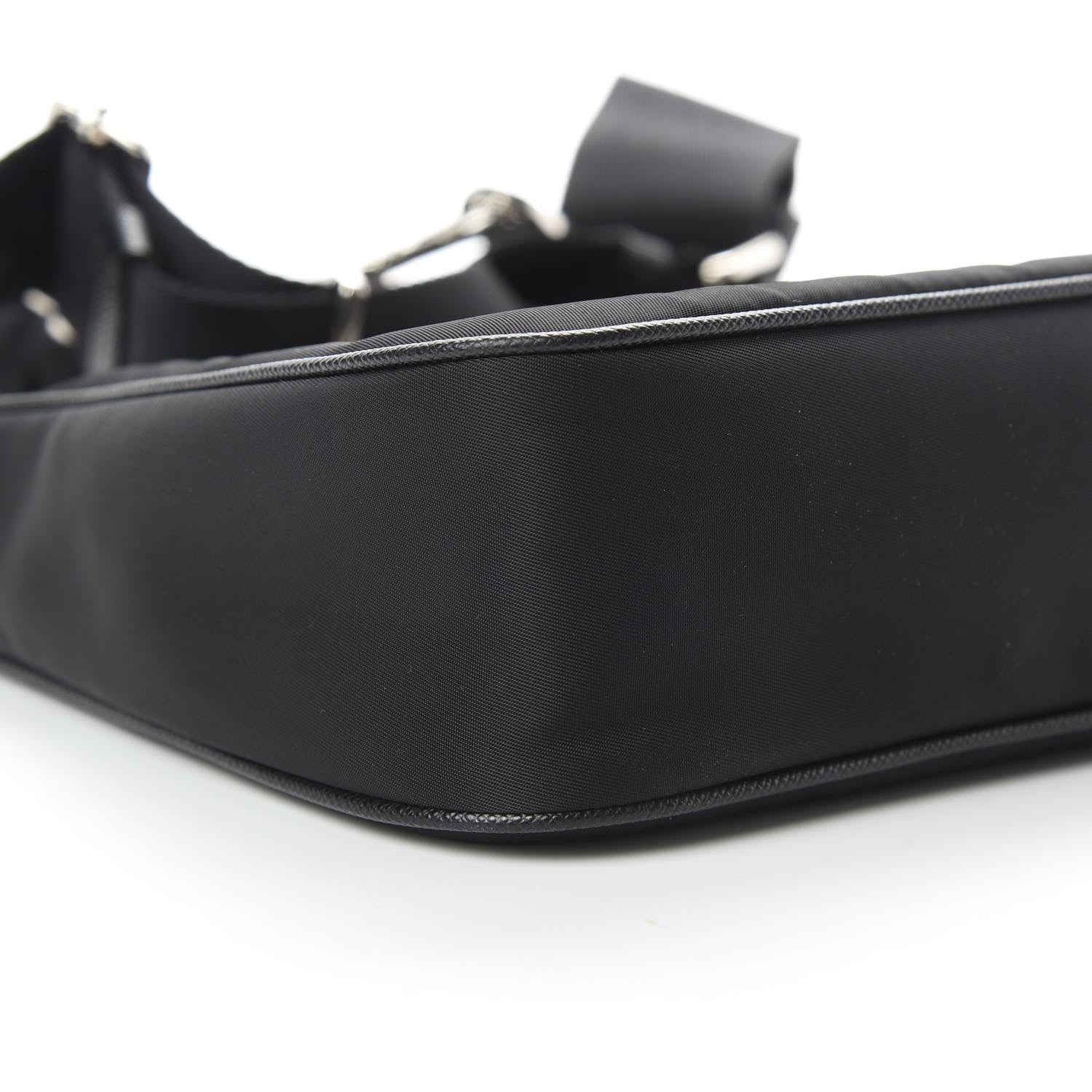 Prada Nylon Re-Edition 2005 Shoulder Bag Black 9 of 10