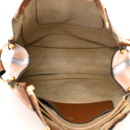 Chloe Grained Calfskin Small Hayley Hobo Tan 5 of 15