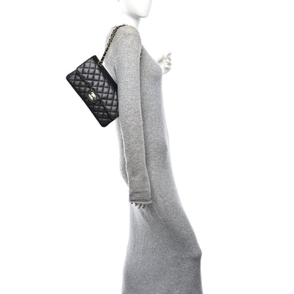 Chanel Caviar Quilted Medium Double Flap Black 2 of 11