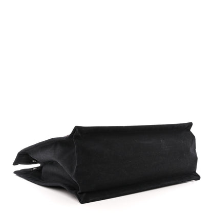 Saint Laurent Wool Tartan Rive Gauche Noe Tote Red Black 4 of 12