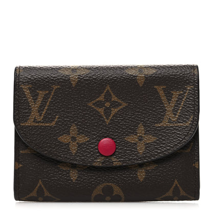 Louis Vuitton Monogram Rosalie Coin Purse Fuchsia 1 of 7