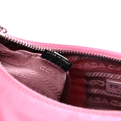 Prada Nylon Re-Edition 2005 Shoulder Bag Begonia 7 of 13