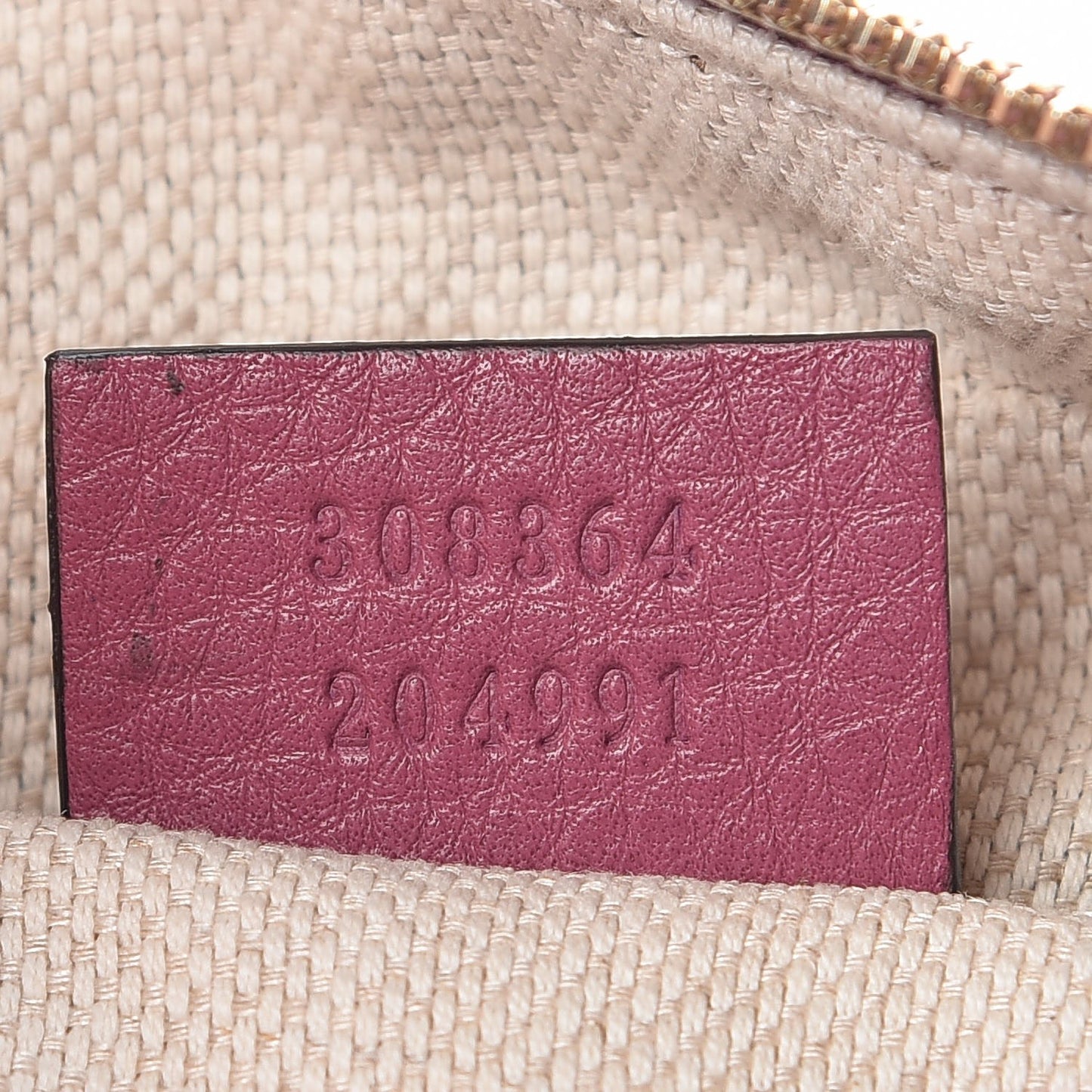Pebbled Calfskin Small Soho Disco Bag Peonia Flower