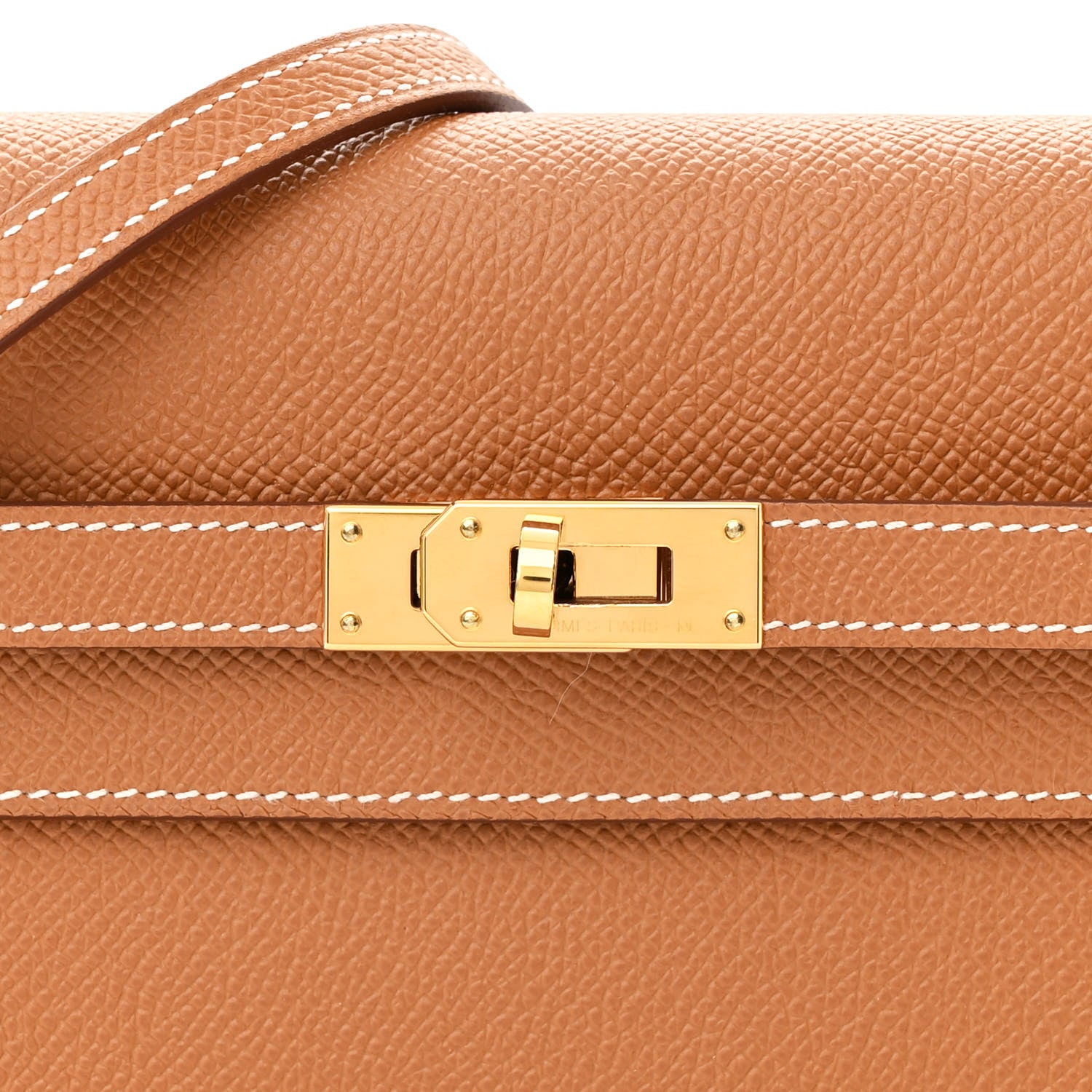 Hermes Epsom Kelly Wallet To Go Gold 9 of 11