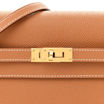 Hermes Epsom Kelly Wallet To Go Gold 9 of 11