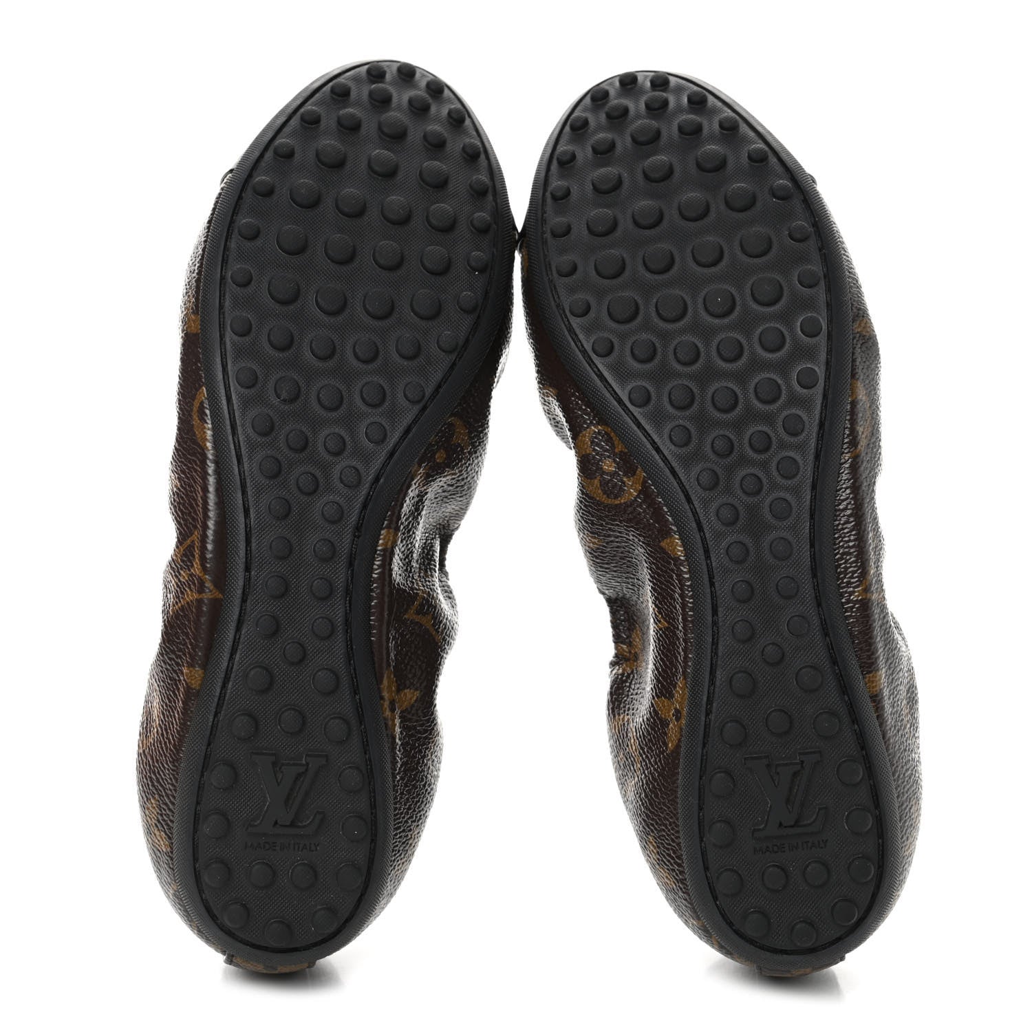 Louis Vuitton Monogram Flirty Ballerina Flats 36 Black 5 of 5