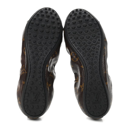 Louis Vuitton Monogram Flirty Ballerina Flats 36 Black 5 of 5