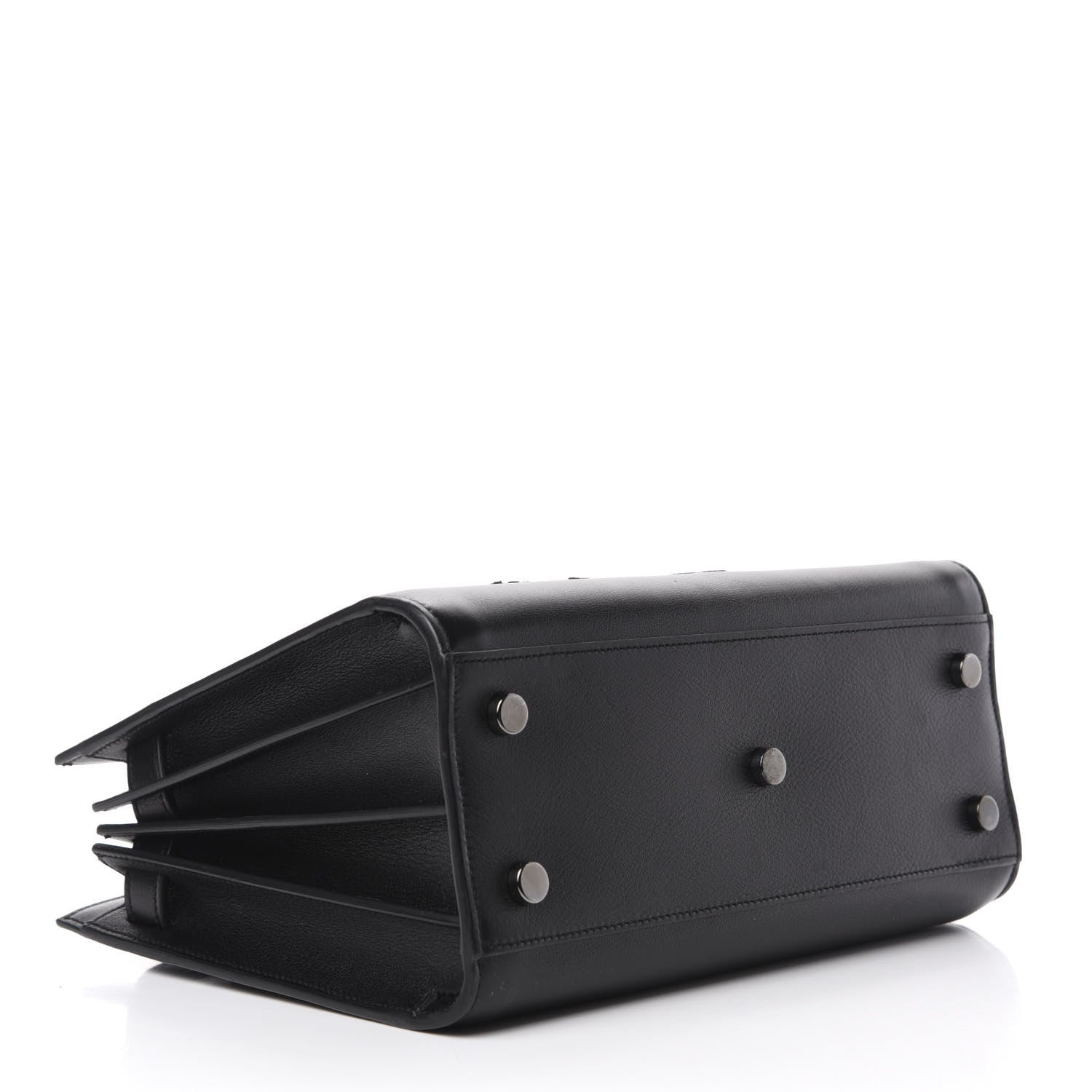 Saint Laurent Calfskin Love Patchwork Baby Sac De Jour Black 5 of 12