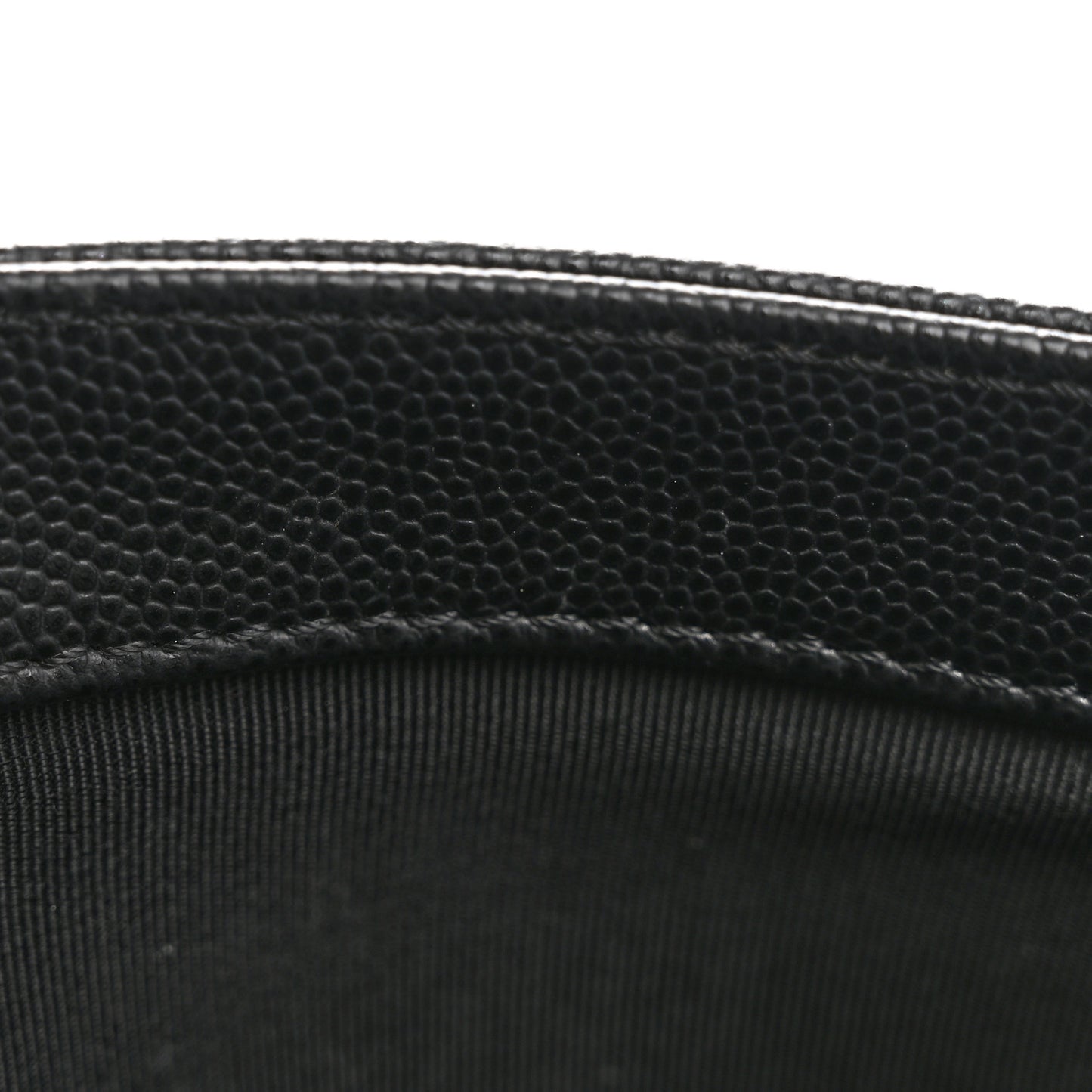 Caviar Quilted Small Boy Flap Black
