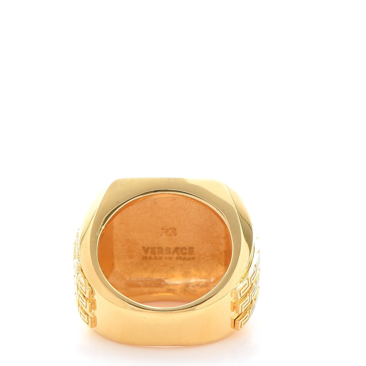 Gold Medusa Ring