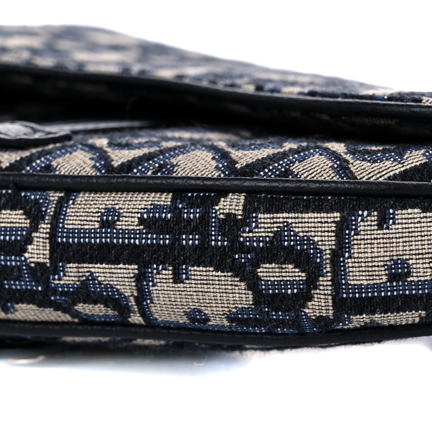 Oblique Mens Mini Saddle Bag Blue