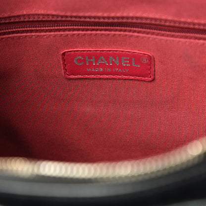 Chanel Aged Calfskin Quilted Medium Gabrielle Hobo Black 16 of 16