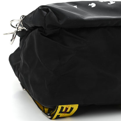 Off-White Nylon Mini Icon Backpack Black 9 of 10