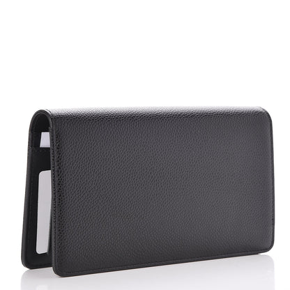 Chanel Caviar Timeless CC Yen Wallet Black 3 of 9