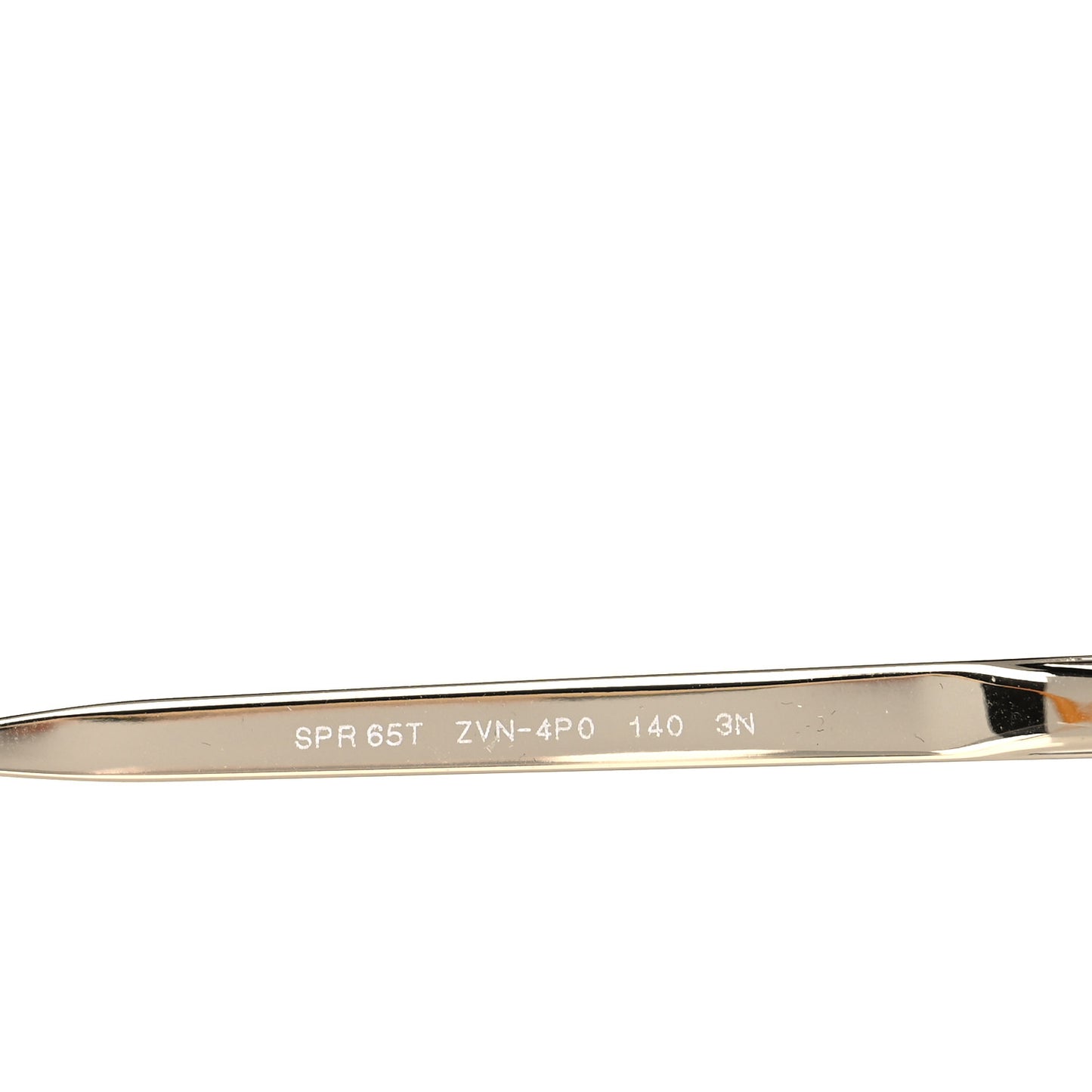 Metal Round Gradient Sunglasses SPR 65T Gold