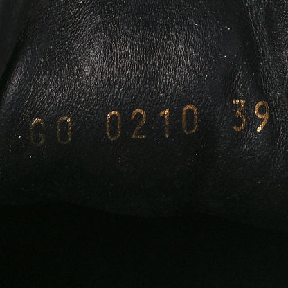 Louis Vuitton Suede Monogram Run Away Sneakers 39 Black 8 of 9