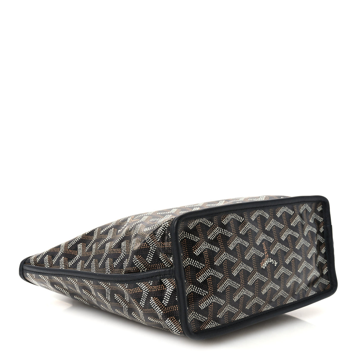 Goyardine Reversible Mini Anjou Black