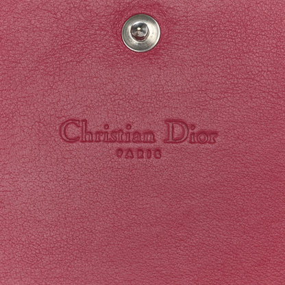 Christian Dior Patent Cannage Rendezvous Wallet Pink 6 of 9