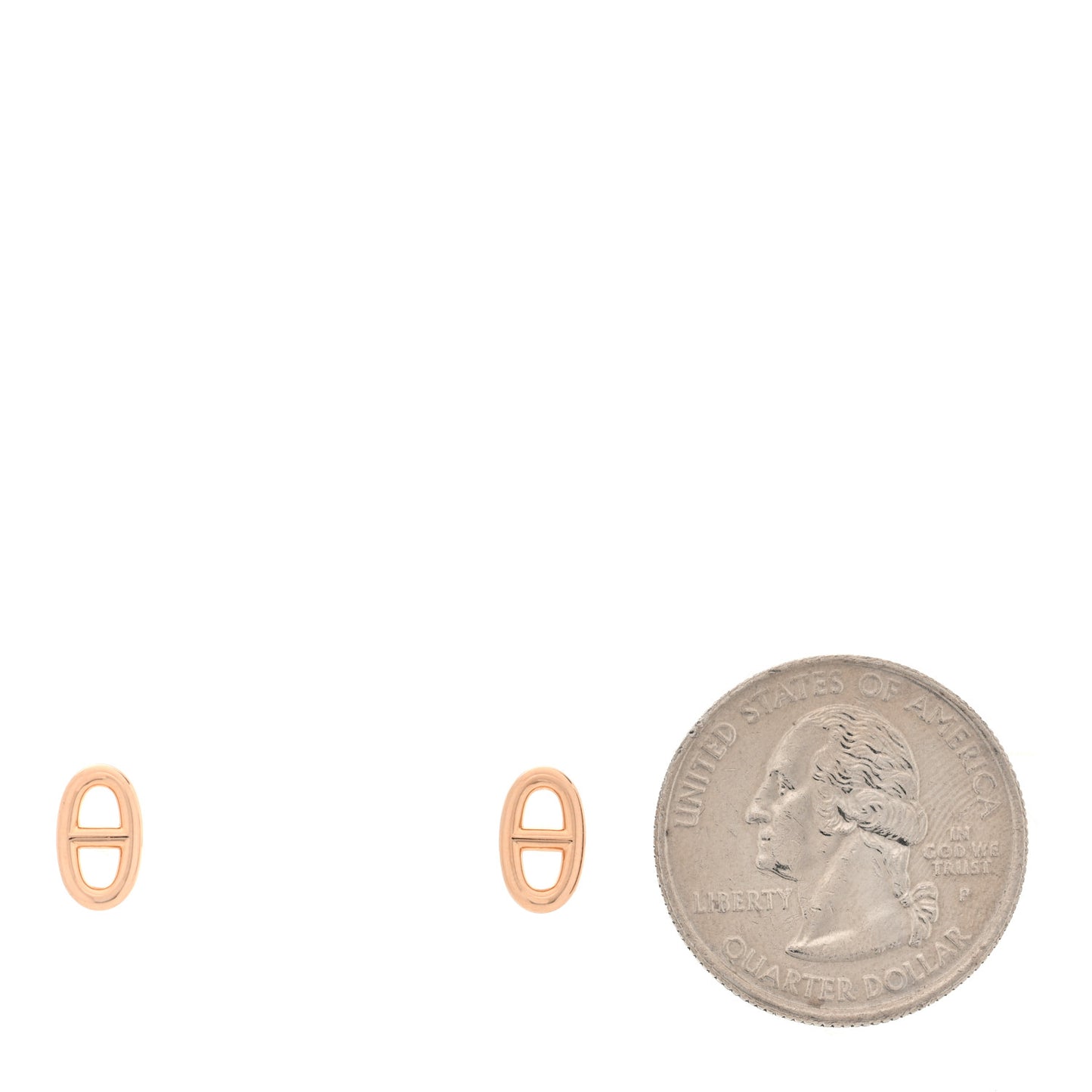 18K Rose Gold TPM Farandole Stud Earrings