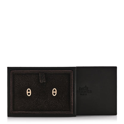 Hermes 18K Rose Gold TPM Farandole Stud Earrings 5 of 5