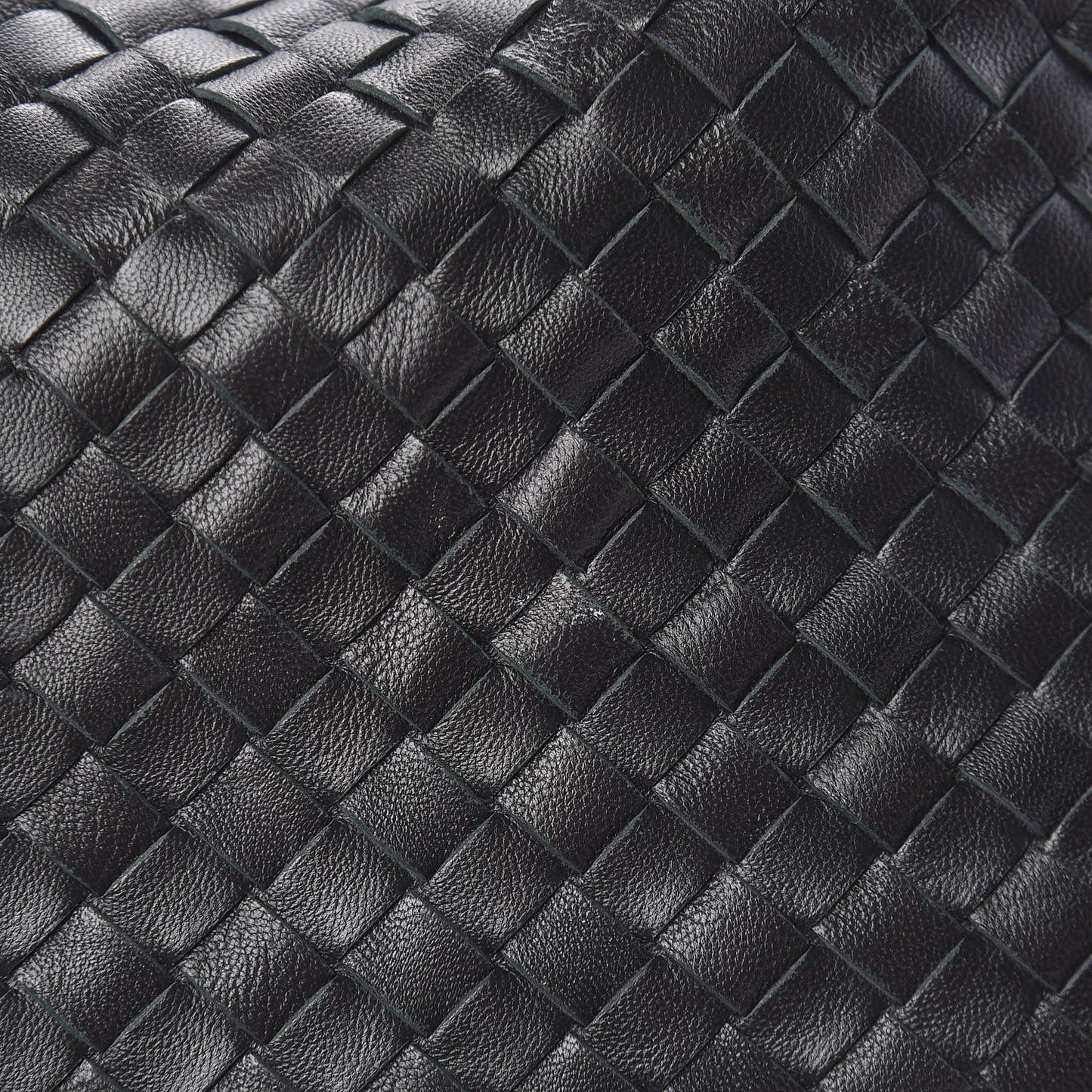 Nappa Intrecciato Large Veneta Hobo Black