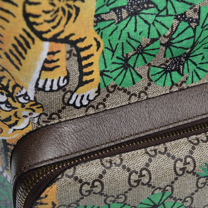 Gucci GG Supreme Monogram Bengal Web Day Backpack Beige Yard 10 of 12