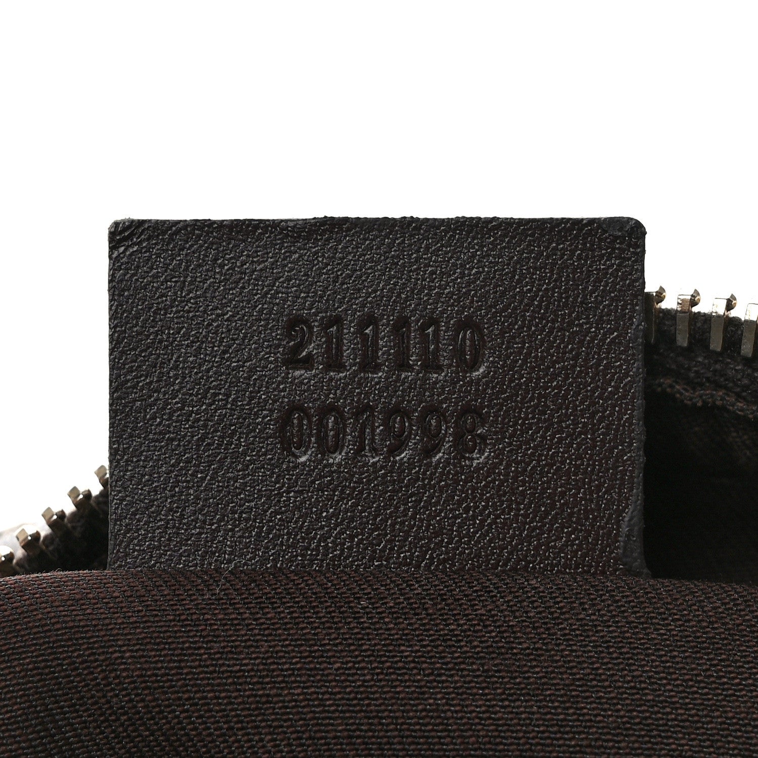 Gucci GG Supreme Monogram Belt Bag Dark Brown 7 of 10