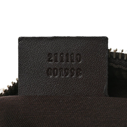 Gucci GG Supreme Monogram Belt Bag Dark Brown 7 of 10