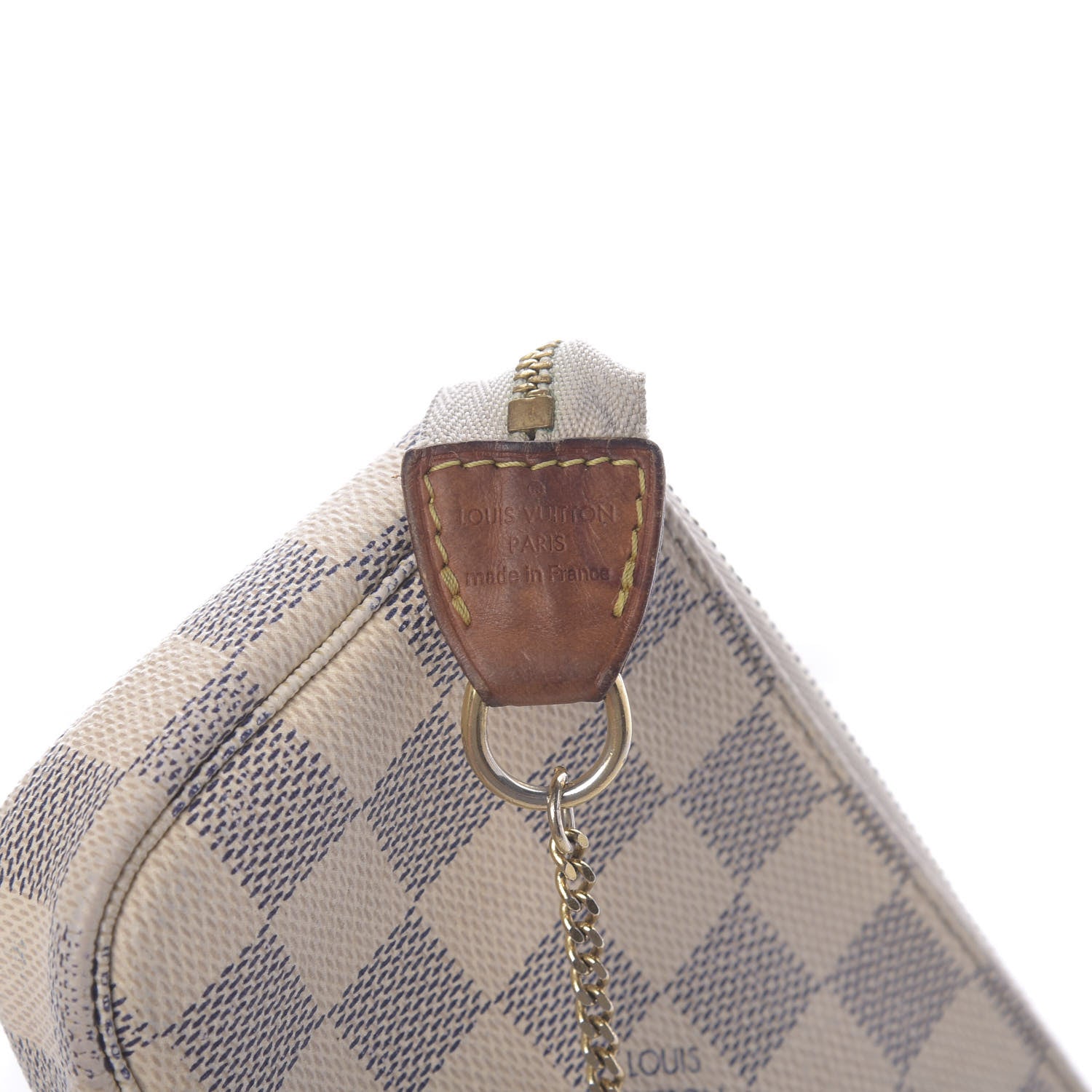 Louis Vuitton Damier Azur Mini Pochette Accessories 7 of 7