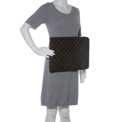 Louis Vuitton Monogram Poche Documents Portfolio Case 2 of 7